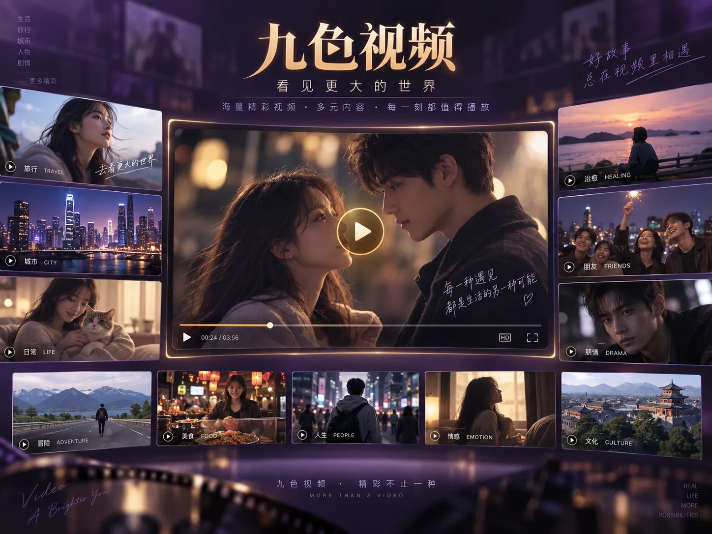 暮光长街:近景、中景和远景的信息分配视觉参考